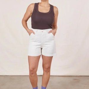 Big Bud Press Vintage White Work Shorts